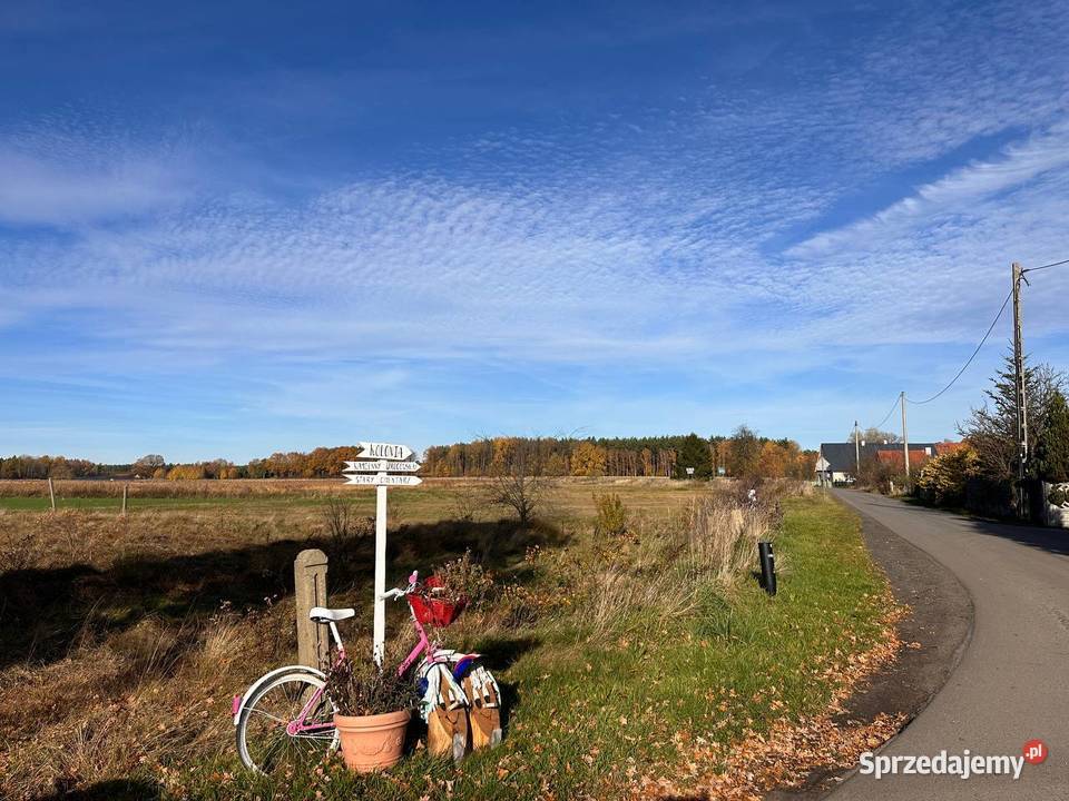 Działka budowlana drodze asfaltowej Chudzowice sprzedam