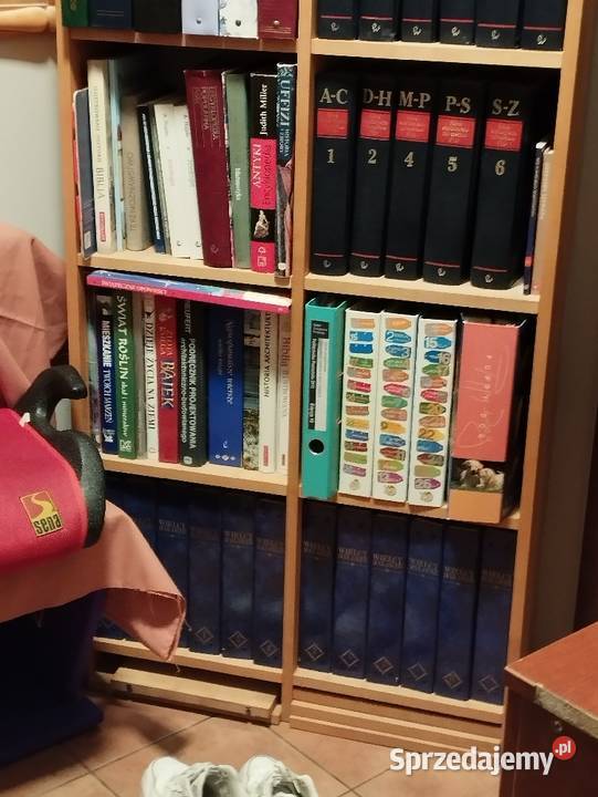 regał z litego drewna duży wysoki biblioteczka Regały Poznań