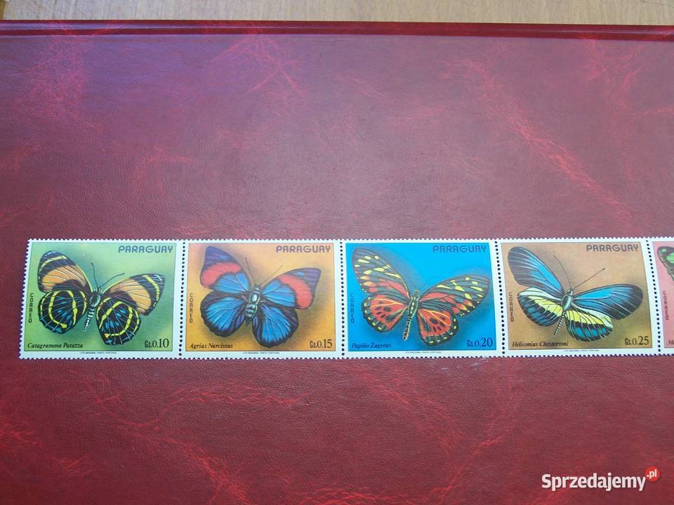 Paragwaj 1973 MNH Fauna Motyle Tychy