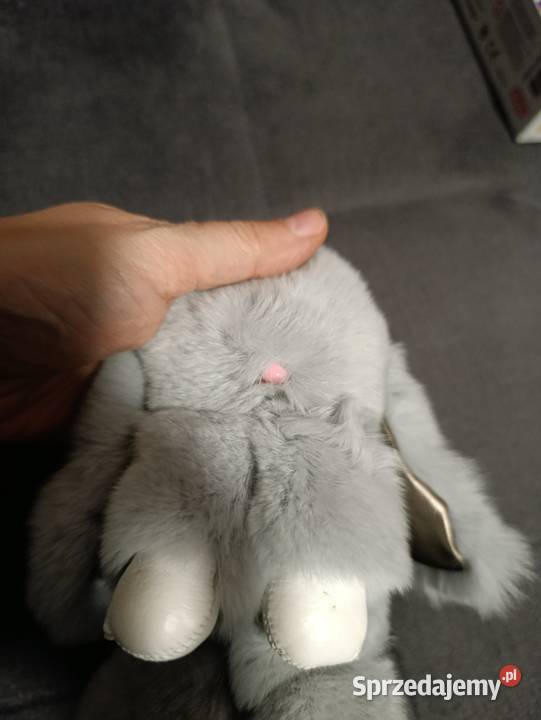 brelok królik breloczek miękki futrzak 18 Poznań