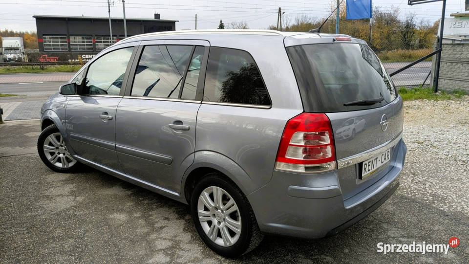 Opel Zafira 16i116OPŁACONYBezwypadkowy7Osób 1598cm3 Częstochowa