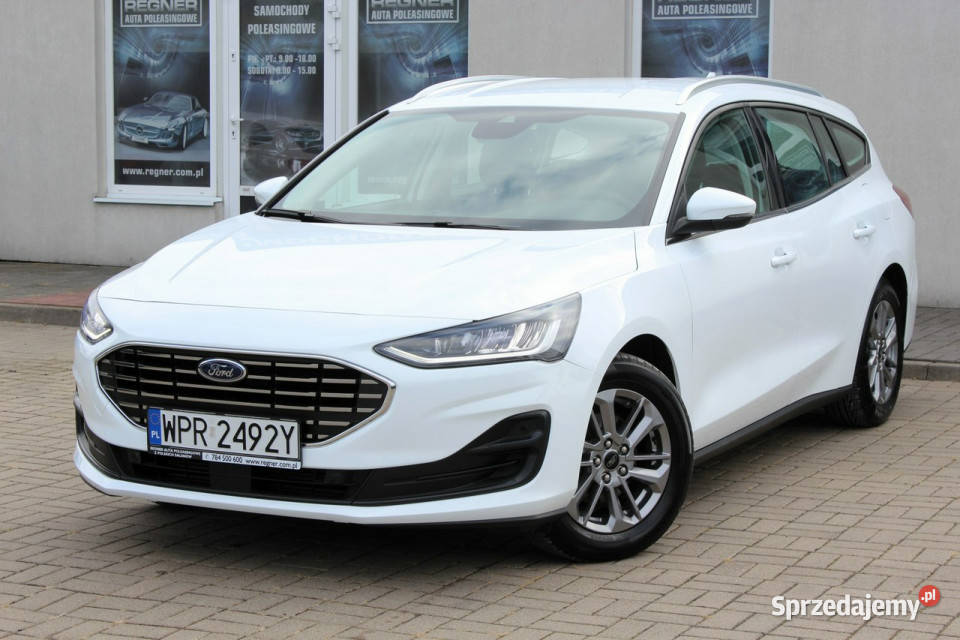 Ford Focus SalonPL FV23 Titanium 125 Navi LED tempomat mazowieckie Sokołów