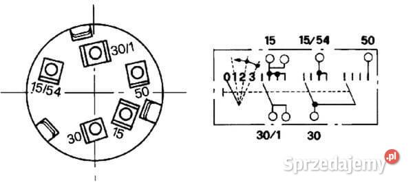 Stacyjka zapłonu 0123 Cobo 14130000 Kamionna