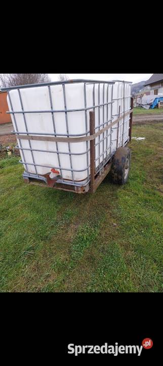 Przyczepka zbiornik na wode 2000l mauzer do Nowy Sącz