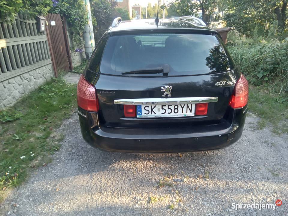 Peugeot 407 SW 16 hdi 2010 Zarejestrowany w Polsce Częstochowa