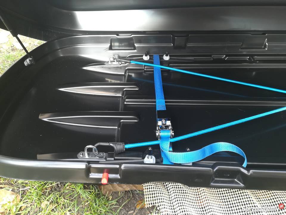 Box dachowy Kamei Husky L black carbon idealny Wrocław