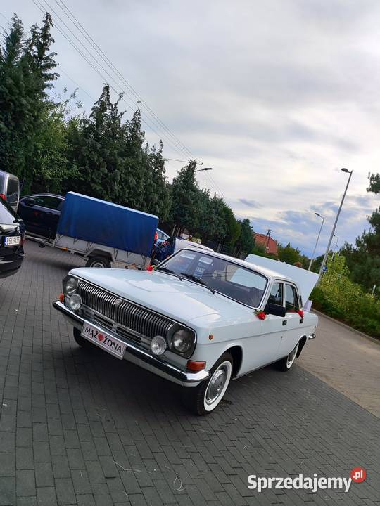 Wołga gaz 24 auto do ślubu wynajem auta łódzkie Rawa Mazowiecka