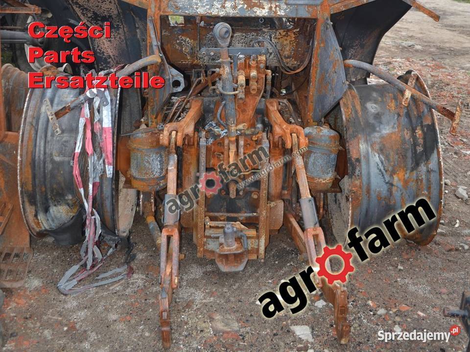 Massey Ferguson 6180 części skrzynia biegów oś Pozostałe Byków