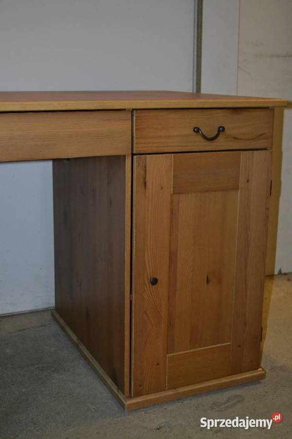 biurko sosnowe gabinetowe Będzin