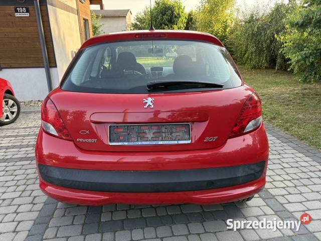 Peugeot 207 14 8V niski przeb8eg Serwis Zawiercie sprzedam