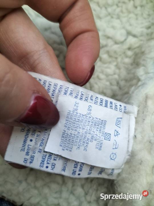 Dżinsowa ocieplana kamizelka Levis vintage retro mazowieckie Warszawa