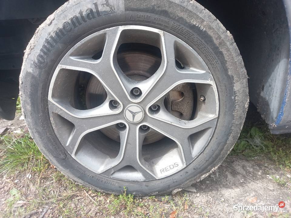 Alufelgi koła komplet reds mercedes 16 rozstaw Średnica 16" sprzedam