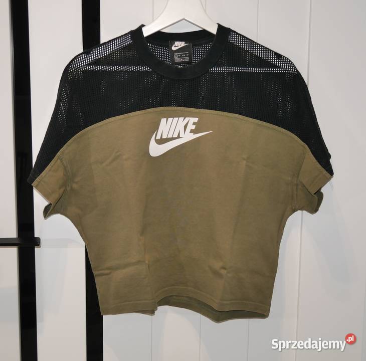 Nike świetny komplet khaki siateczka 34 XS Wrocław
