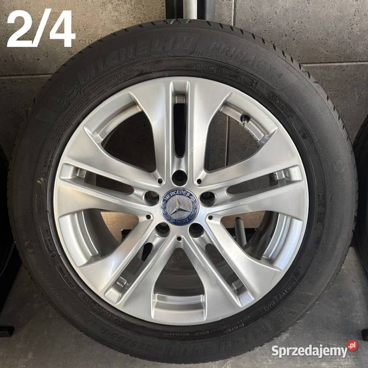 17 Mercedes w212 OEM oryginał koła felgi komplet Lubasz