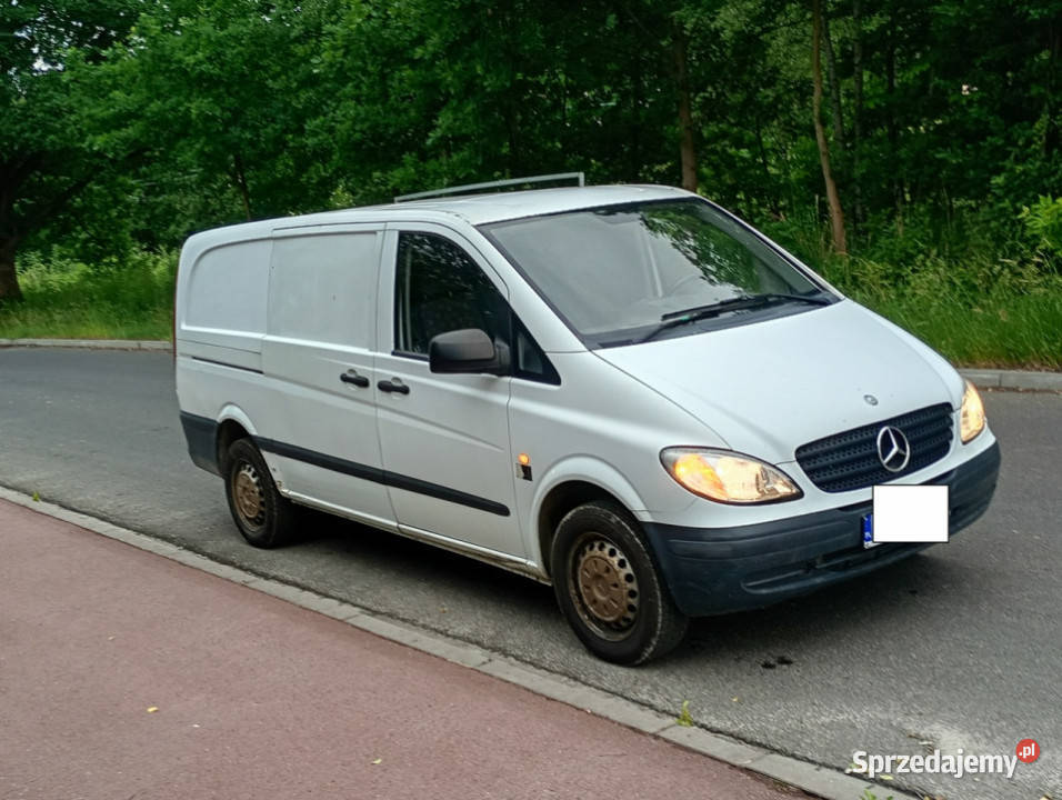 Mercedes Vito long 2 x drzwi boczne 95KM śląskie Chełm Śląski