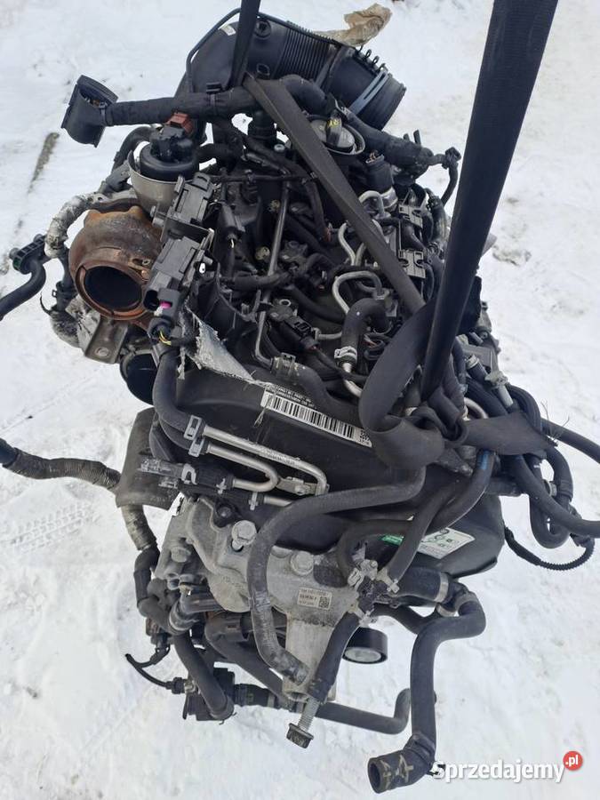 Volkswagen Polo V 6R1 14 TDi 90 silnik kompletny śląskie Jastrzębie-Zdrój