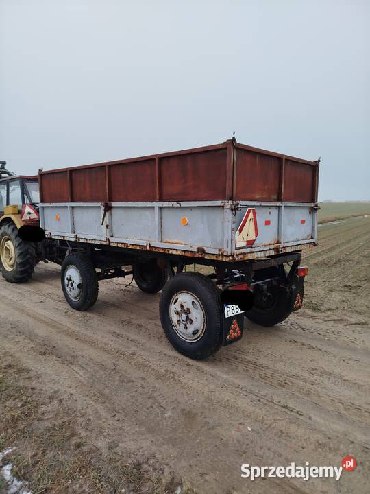 Przyczepa wywrotka d45 d35 d47 thk hl d55 Łubna-Jakusy sprzedam