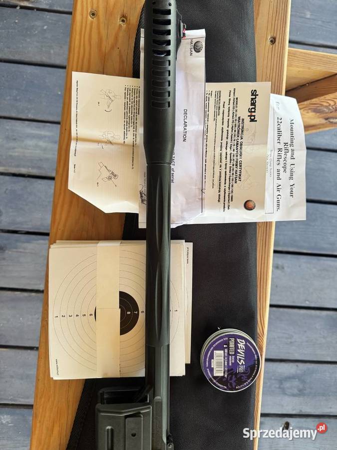 Wiatrówka karabinek Hatsan TG AirTact QE 45mm mazowieckie Łochów