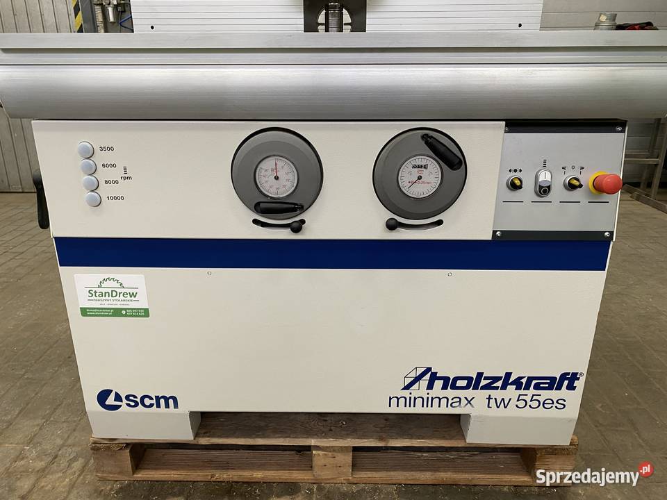 Frezarka dolnowrzecionowa SCM TW 55 es Mojusz
