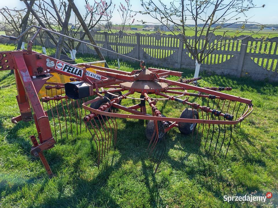 Zgrabiarka fella Ts 415 dn sianokiszonka siano Szynkielów