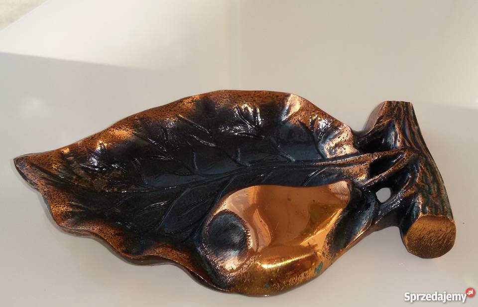 Niespotykana metalowa popielniczka GRUSZA odlew mazowieckie Warszawa