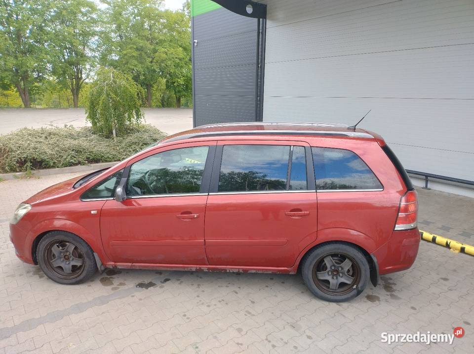 Opel Zafira 22 dairect benzyna 150 7 Osobowy nieuszkodzony sprzedam