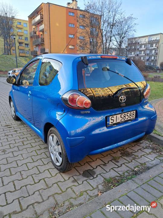 Toyota Aygo niski przebieg benzyna śląskie Siemianowice Śląskie sprzedam