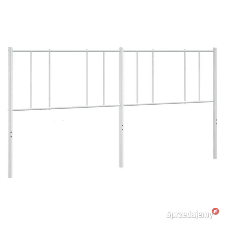 Metalowe wezgłowie białe 193 WM352566 Warszawa