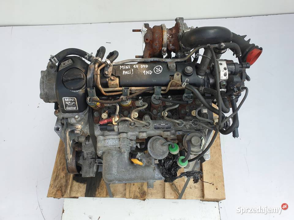 SILNIK KOMPLET Mini One R50 R53 14 D DIESEL 1ND Silniki kompletne lubelskie Rudka