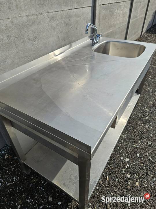 Zlew 1komorowy 165x80x85 komora 50x50x25 481 wielkopolskie Krotoszyn