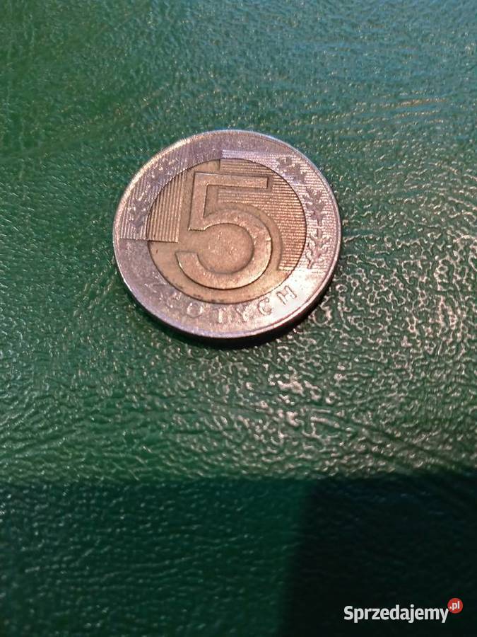 Moneta 5zlz 1996 roku Skoczów sprzedam