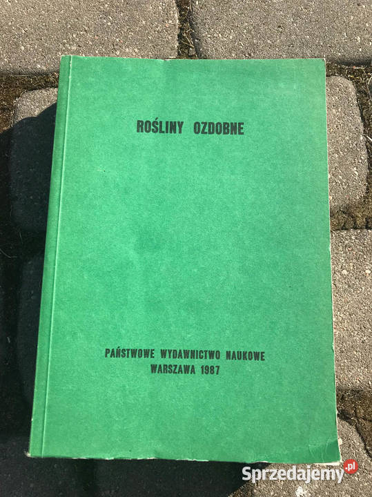 Rośliny ozdobne Grabowski skrypt PWN 1987