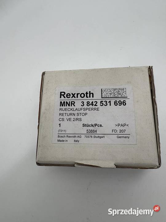 Rexroth 3 842 531 696 Pneumatyczna bramka Warszawa