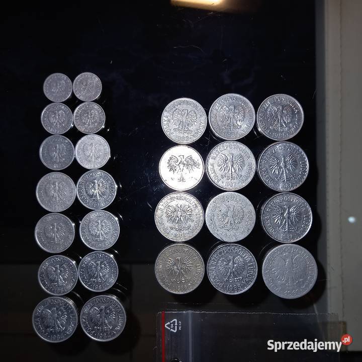 monety obiegowe 1949 1988 PRL 26 sztuk całość sprzedam