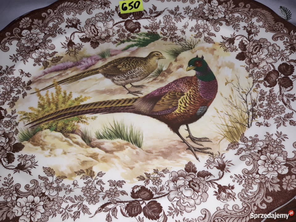 Zestaw obiadowy z motywem mysliwskim Tarnogród