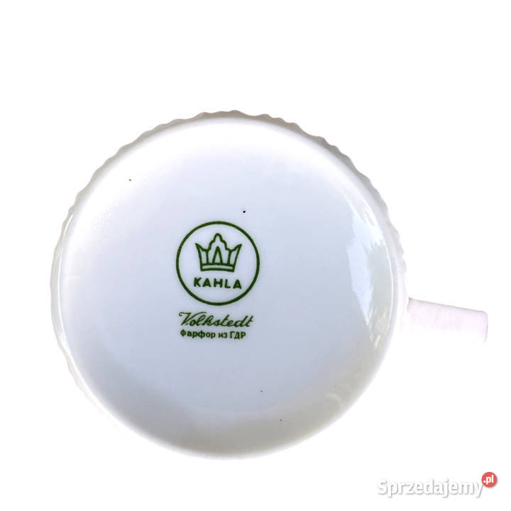Turkusowy porcelanowy serwis Kahla Niemcy lata Warszawa sprzedam