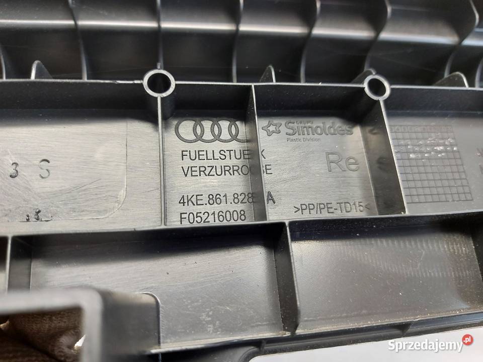 Audi Q8 ETRON SUV 4KE osłona listwa plastyk Osłony i zaślepki