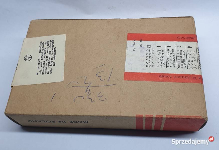 Papier fotograficzny firmy FOTON z lat PRL Reszel sprzedam