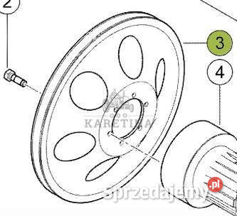 Claas Lexion 8600 8700 8800 Koło Pasowe Napędu Jastrzębniki