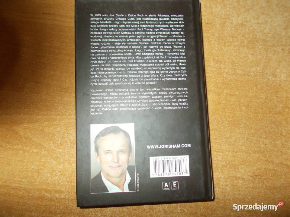 John Grisham Calico Joe Głubczyce