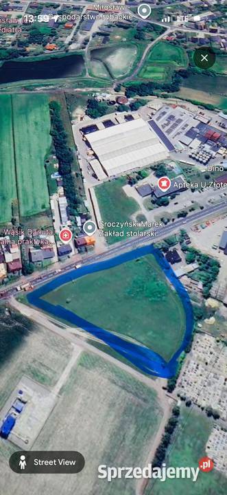 MIŁOSŁAW DK15 GOTOWY GRUNT POD INWESTYCJĘ 117 ha wielkopolskie Miłosław sprzedam