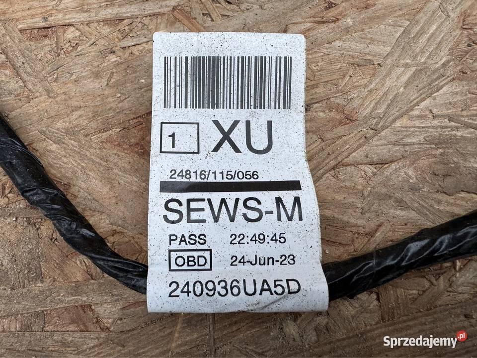 Instalacja wiązka zderzaka tył Nissan qashqai Sieraków