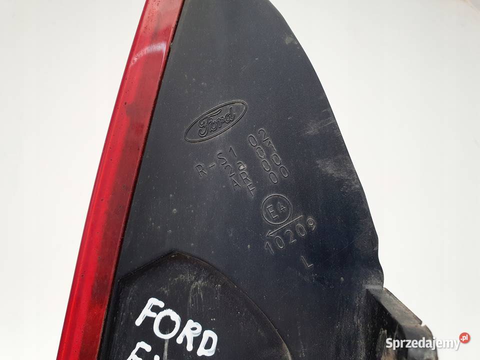 Ford Fiesta Mk5 Mk6 0205r 3D TYLNA LAMPA LEWA Rudka