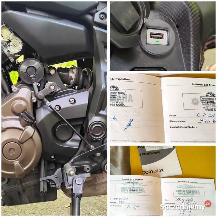 Yamaha MT Tracer 7 Serwisowana Ładna Pierwszy turystyczny Zawiercie