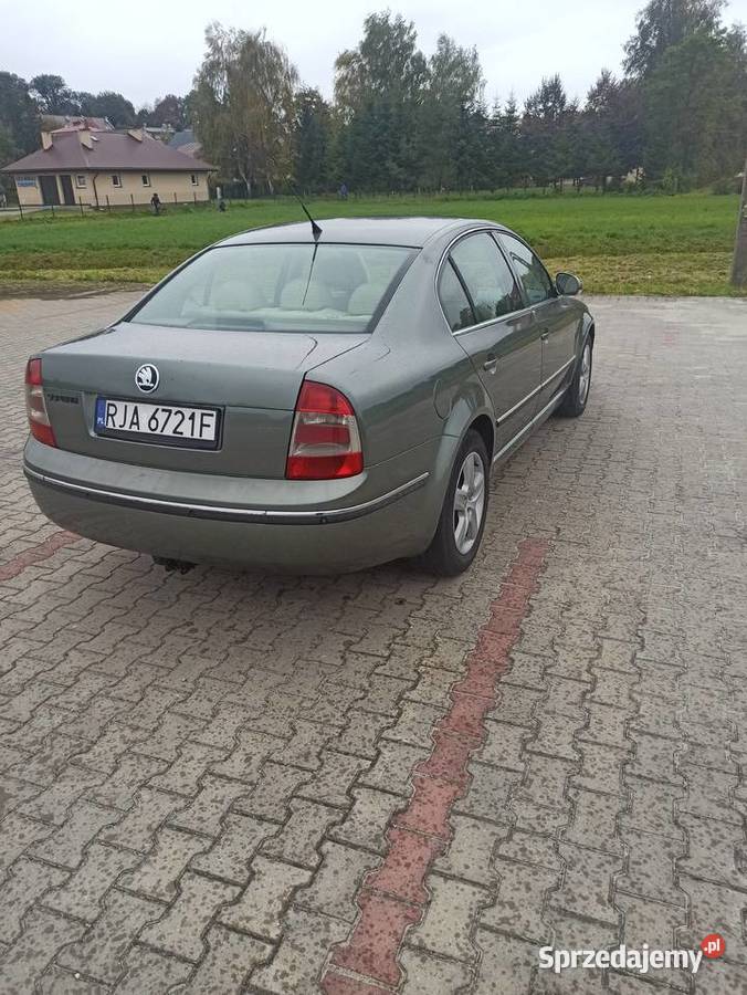 koda Superb 25TDI V6 Comfort 163 2006r aluminiowe felgi Superb Chłopice