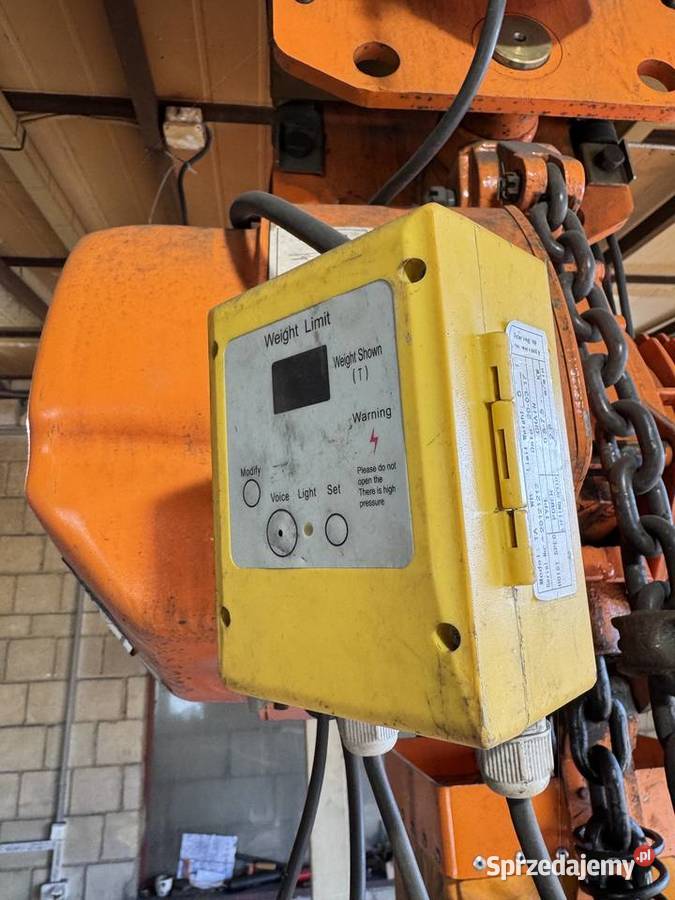 Wciągarka elektryczna z wózkiem HHBD 5T 6M 380V Wólka Podleśna