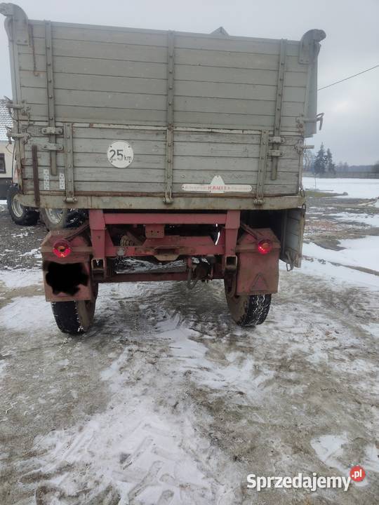 Przyczepa 10 t dmc wywrot 2 stronny