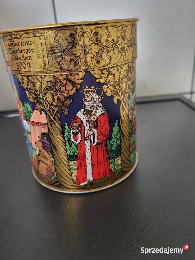 Kolekcjonerska puszka wielokolorowy Zielona Góra