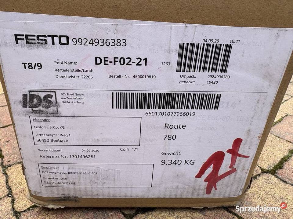 Festo EGC80600TBKF0HGV 556814 Napęd ze śrubą Warszawa