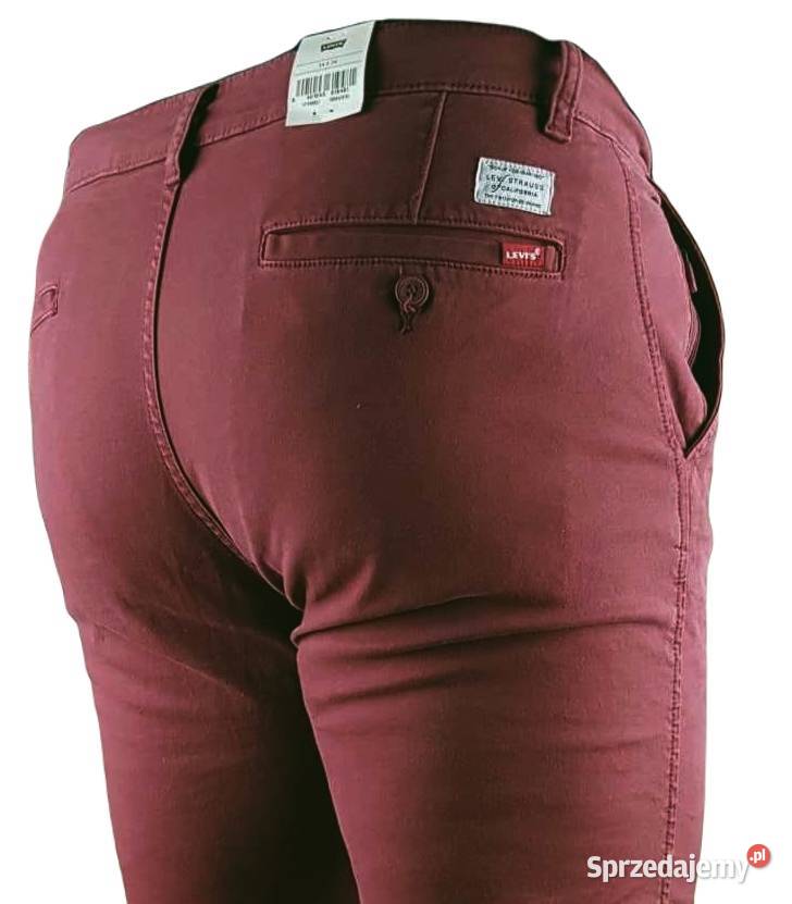 Męskie spodnie Levis XX Chino Slim Taper Stretch śląskie Tarnowskie Góry